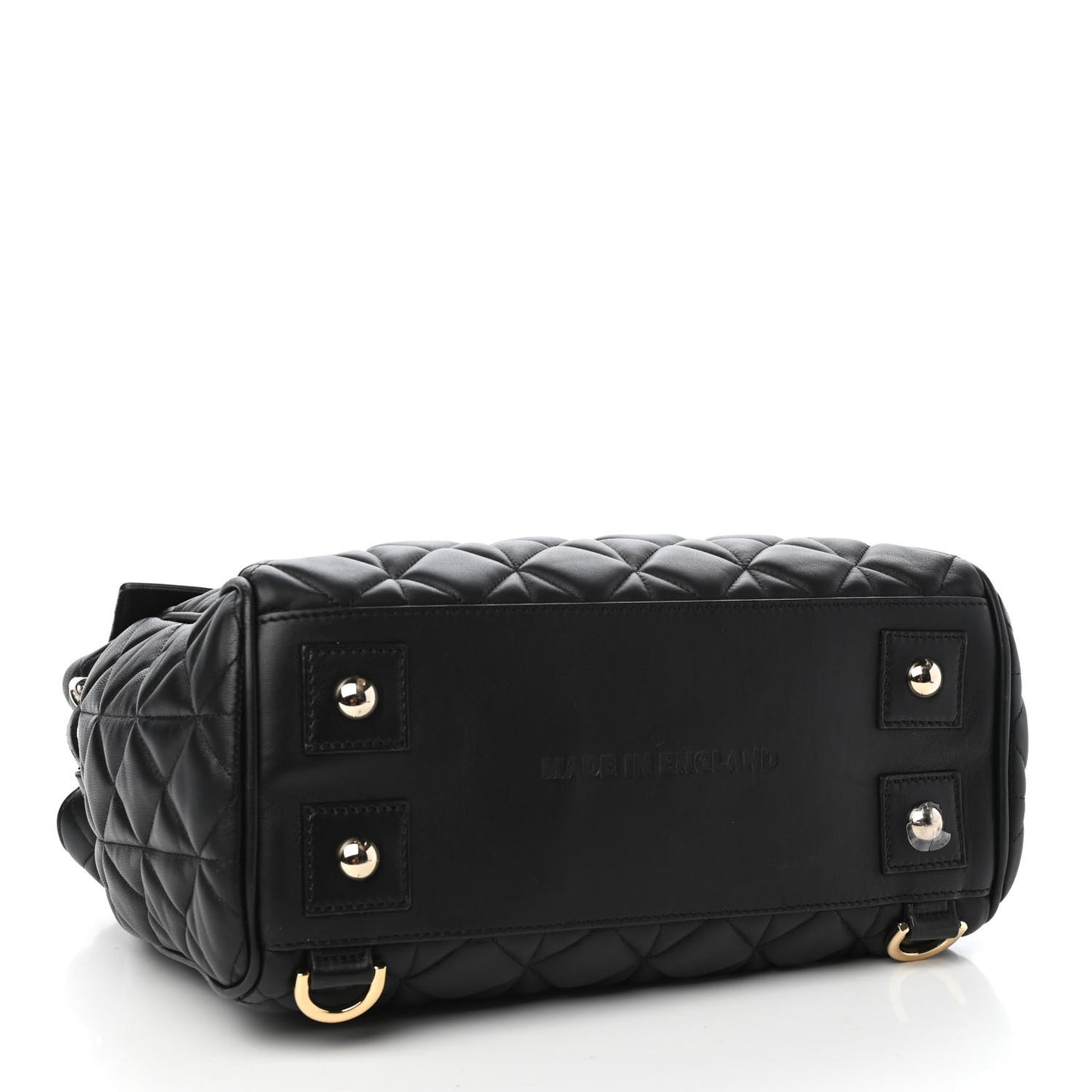 Nappa Quilted Medium Cara Delevingne Convertible Bag Black
