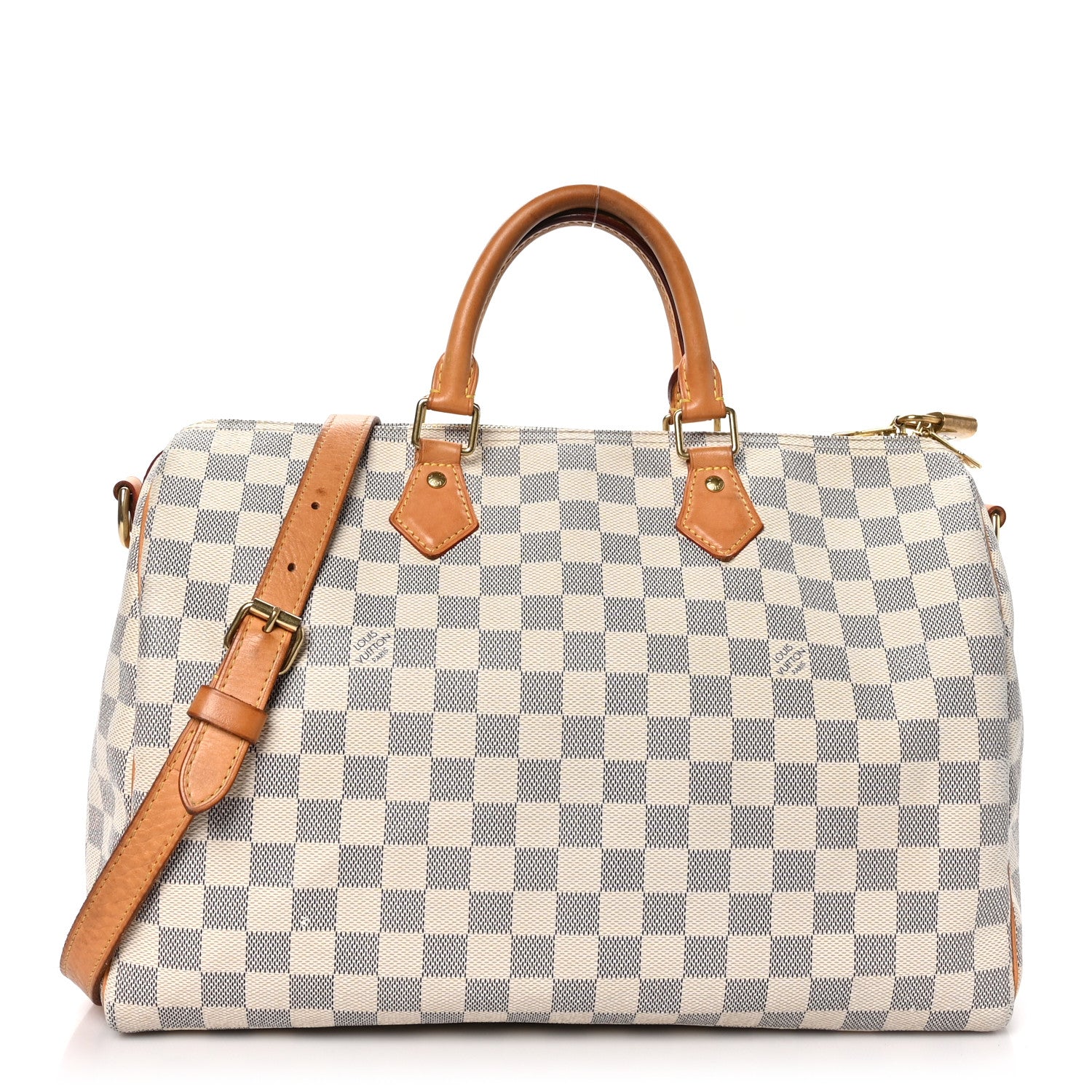 Louis Vuitton Damier Azur Speedy Bandouliere 35 1 of 14