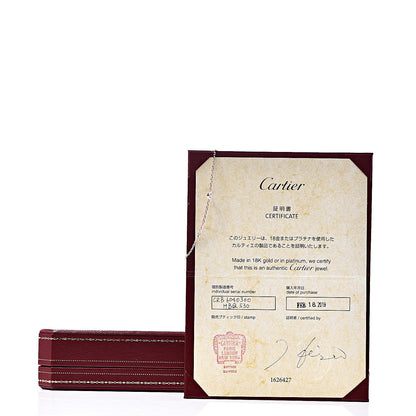 Cartier 18K Pink Gold Diamond SM D'Amour Bracelet 5 of 5