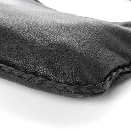 Bottega Veneta Cervo Braided Mini Veneta Hobo Black 9 of 9