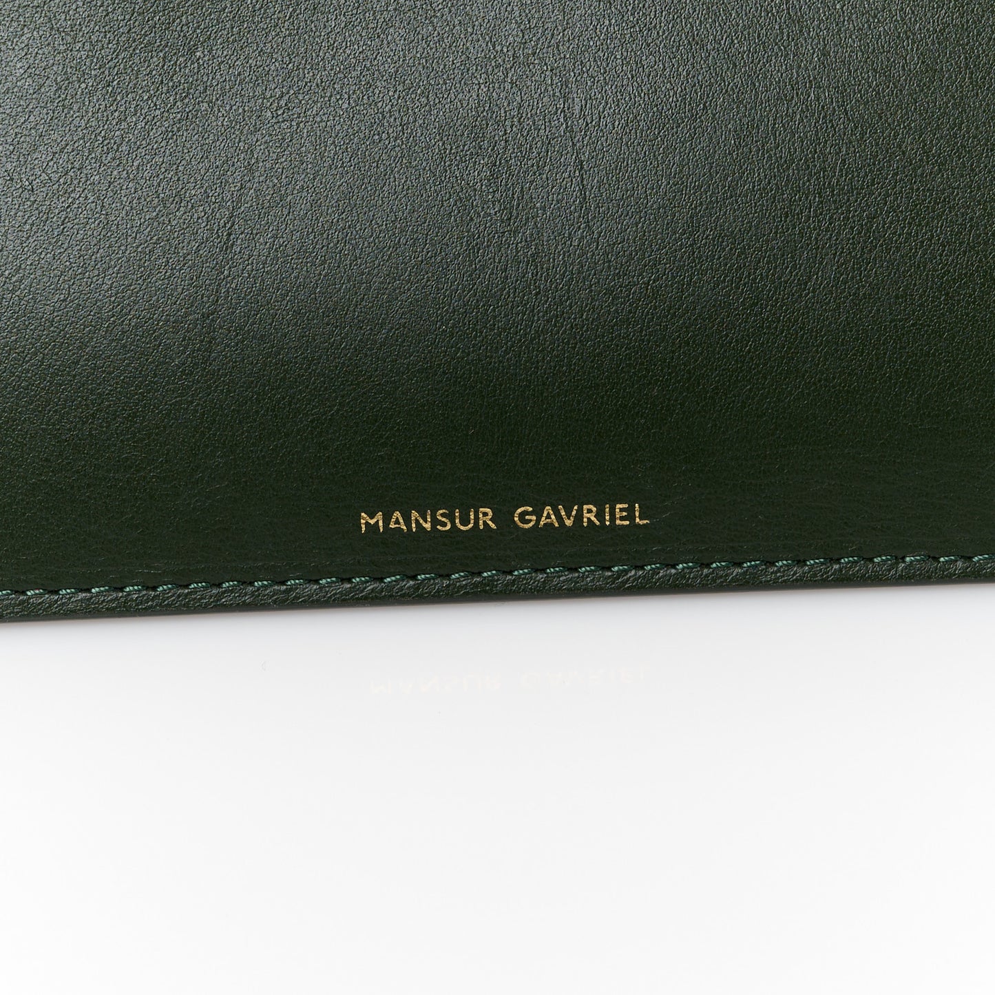 Calfskin Bucket Bag Olive