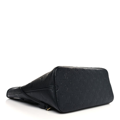 Louis Vuitton Empreinte Monogram Giant Neverfull MM Black 6 of 12