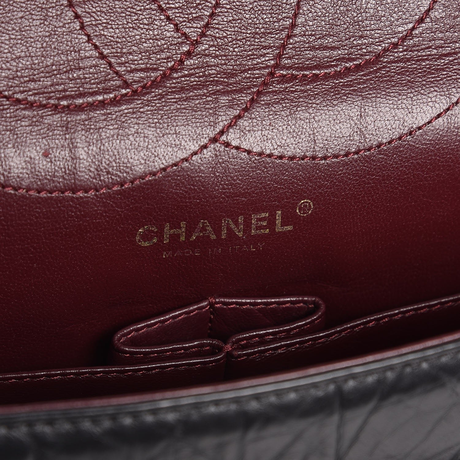 Chanel Aged Calfskin Quilted 2.55 Reissue 227 Flap Black 7 of 8