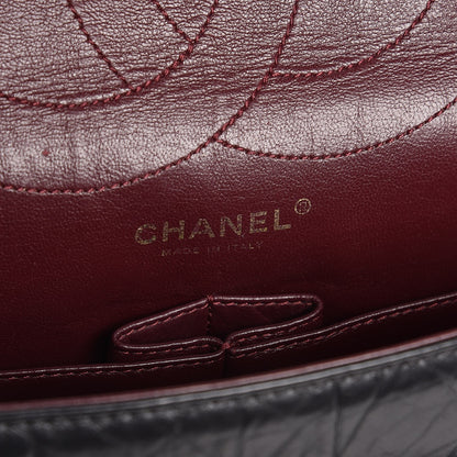 Chanel Aged Calfskin Quilted 2.55 Reissue 227 Flap Black 7 of 8