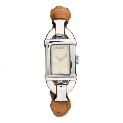 Gucci Stainless Steel Bamboo 16mm 6800L Quartz Watch 1 of 4