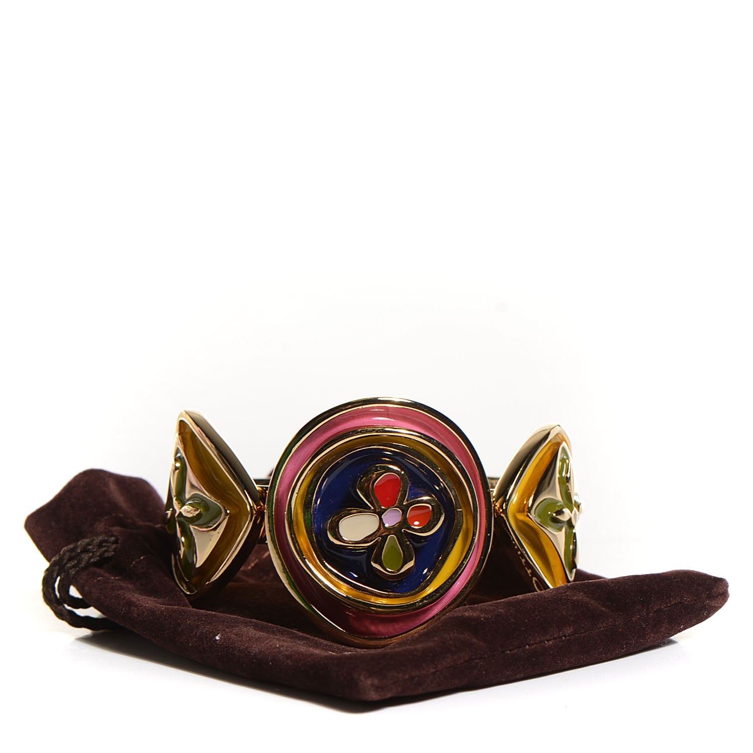 Louis Vuitton Resin Naif Motif Bracelet 5 of 5