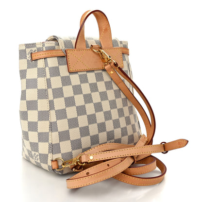Louis Vuitton Damier Azur Sperone BB Backpack 3 of 11