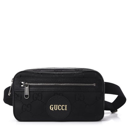 Gucci Econyl Nylon Monogram Off The Grid Belt Bag Black 1 of 10
