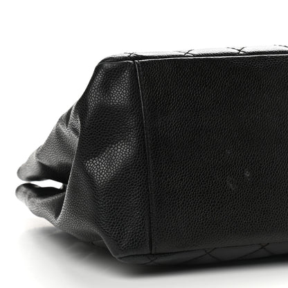 Chanel Caviar Quilted Grand Shopping Tote GST Black 9 of 10