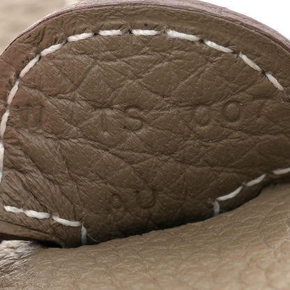 Hermes Taurillon Clemence Evelyne III PM Etoupe 7 of 10