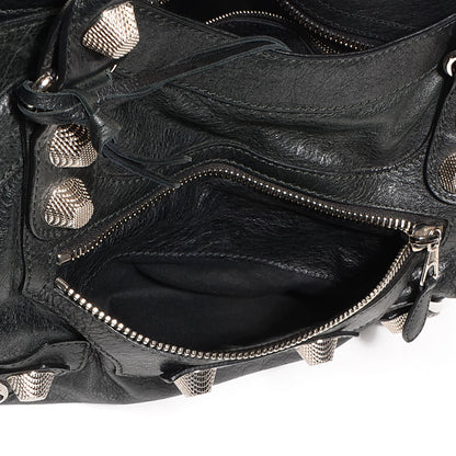 Balenciaga Agneau Giant 21 Silver Hardware City Black 9 of 12