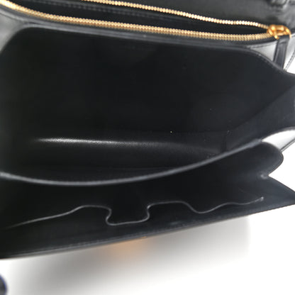 Celine Box Calfskin Medium Classic Box Flap Bag Black 5 of 12