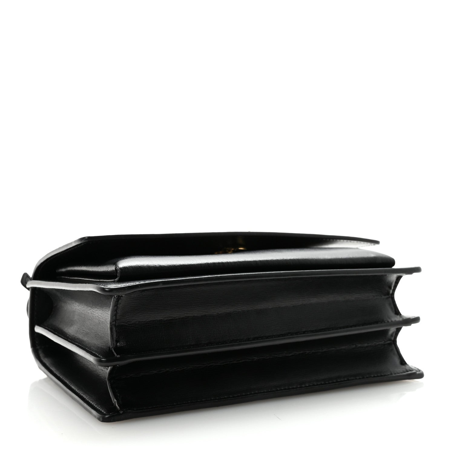 Saint Laurent Calfskin Medium Monogram Sunset Black 4 of 9
