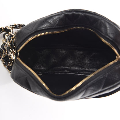 Chanel Caviar Quilted Camera Case Black 5 of 9