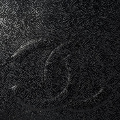 Chanel Caviar Large CC Shoulder Bag Black 13 of 13