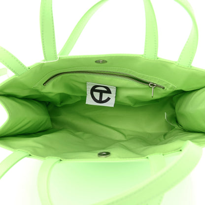 Telfar Vegan Leather Medium Shopping Bag Double Mint 5 of 15