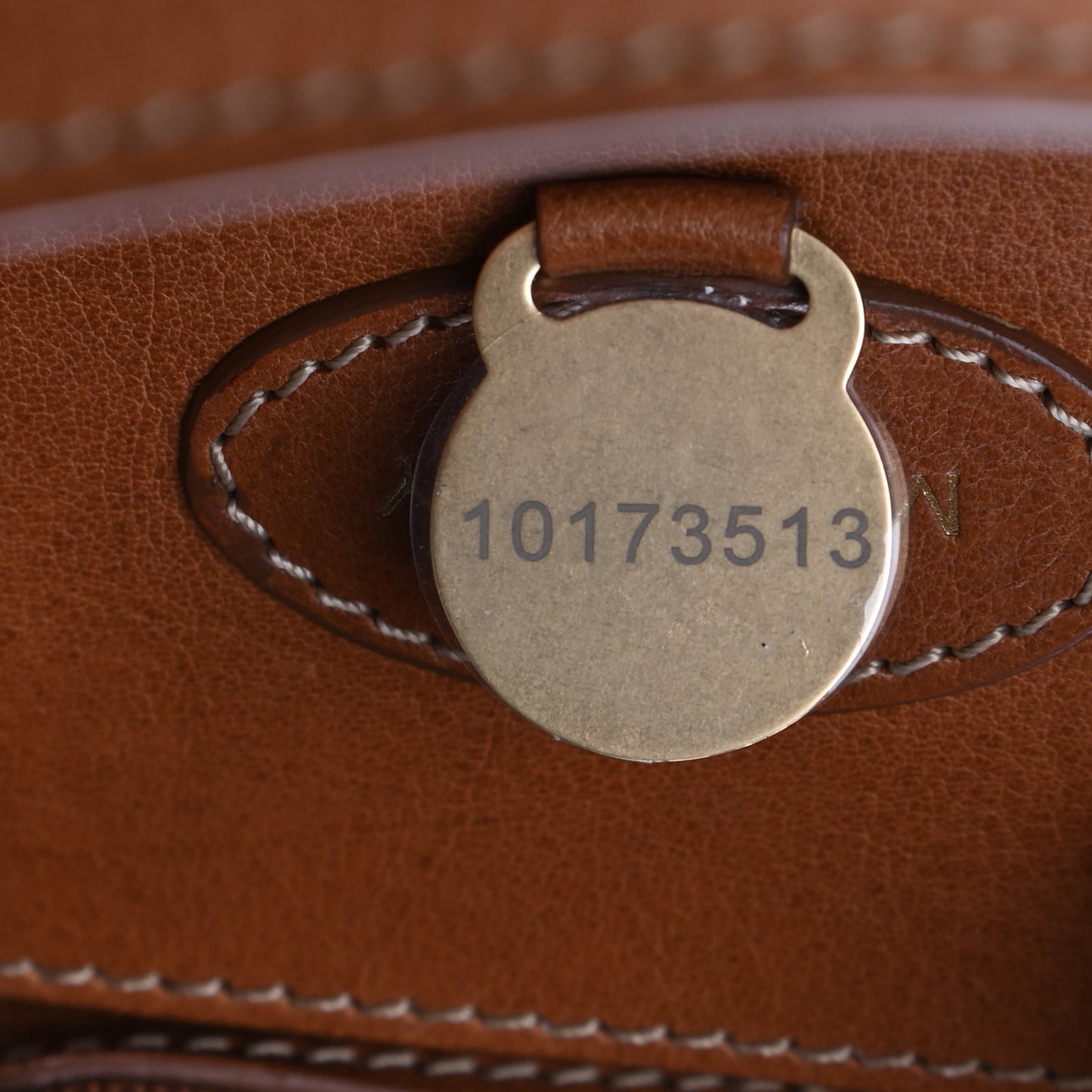 Natural Leather Bayswater Oak