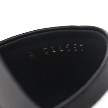 Chanel Lambskin Embroidered CC Mule Sandal 38.5 Black White 8 of 11