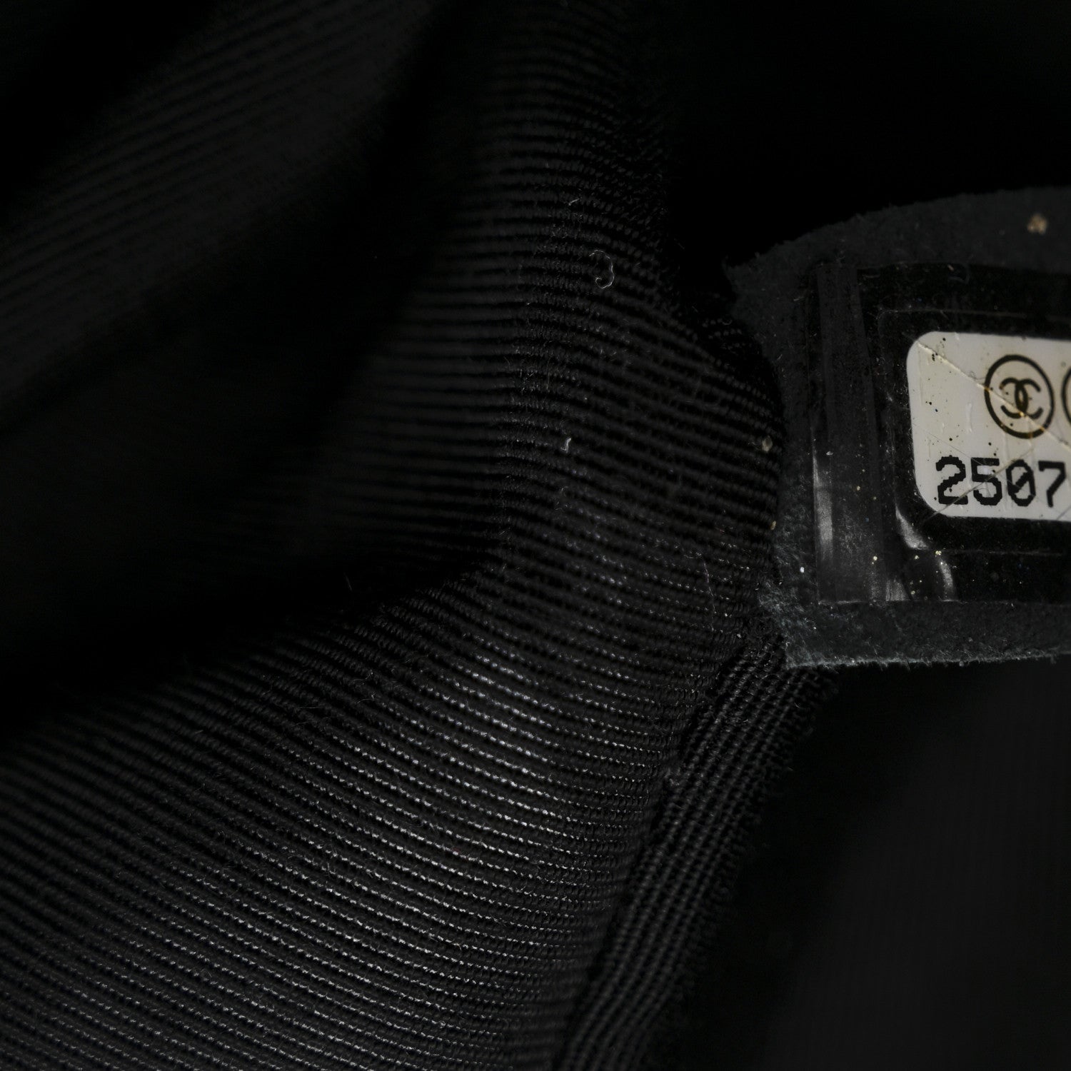 Chanel Calfskin Chevron Quilted New Medium Boy Flap Black 10 of 13