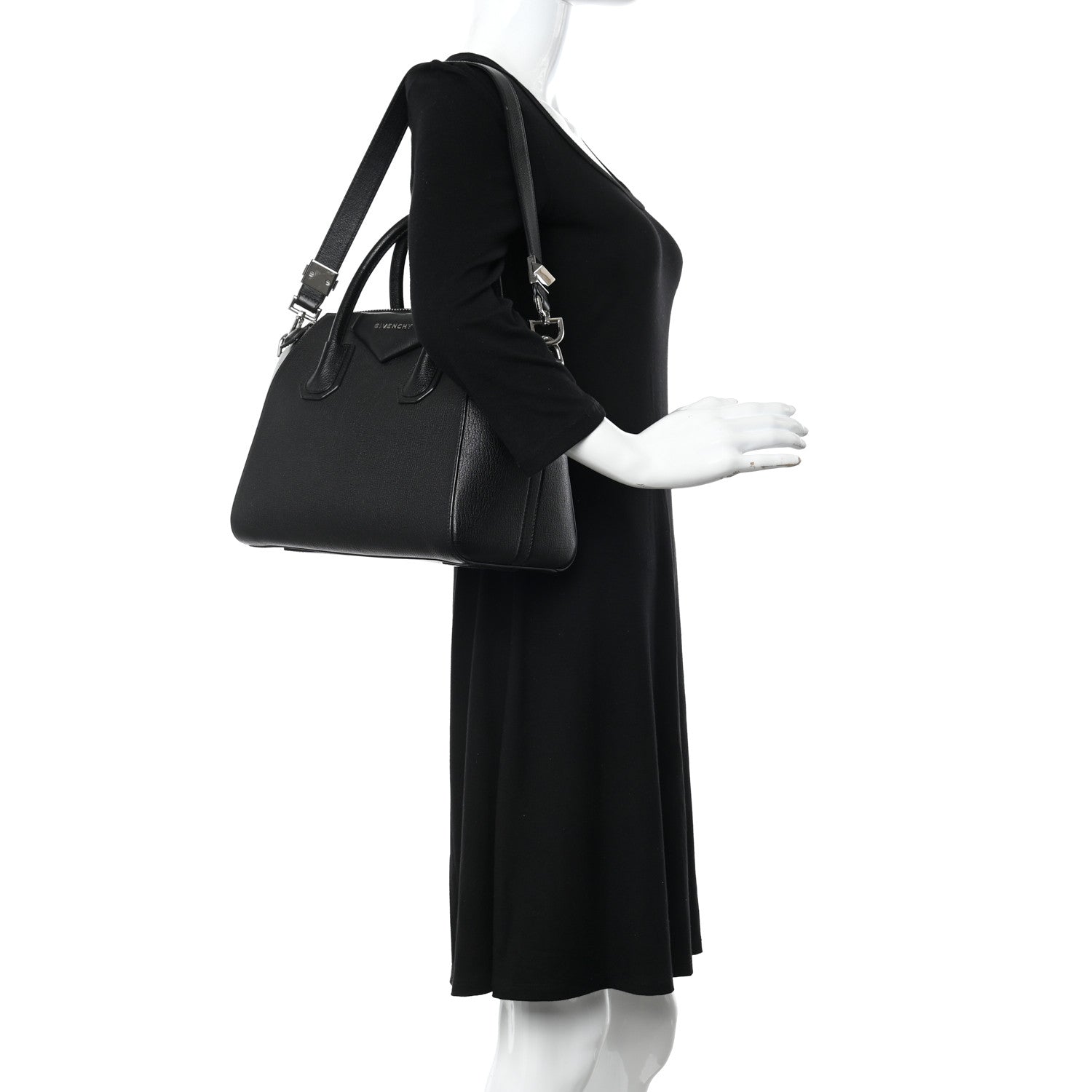 Givenchy Sugar Goatskin Small Antigona Black 2 of 14