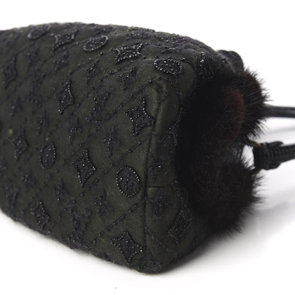Louis Vuitton Mousseline Mink Lizard Beaded Demi Lune MM Vert 6 of 9