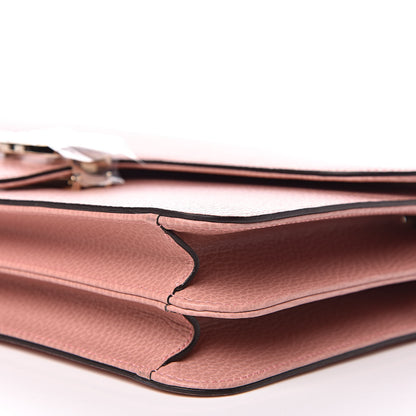 Gucci Dollar Calfskin Interlocking G Shoulder Bag Soft Pink 9 of 10