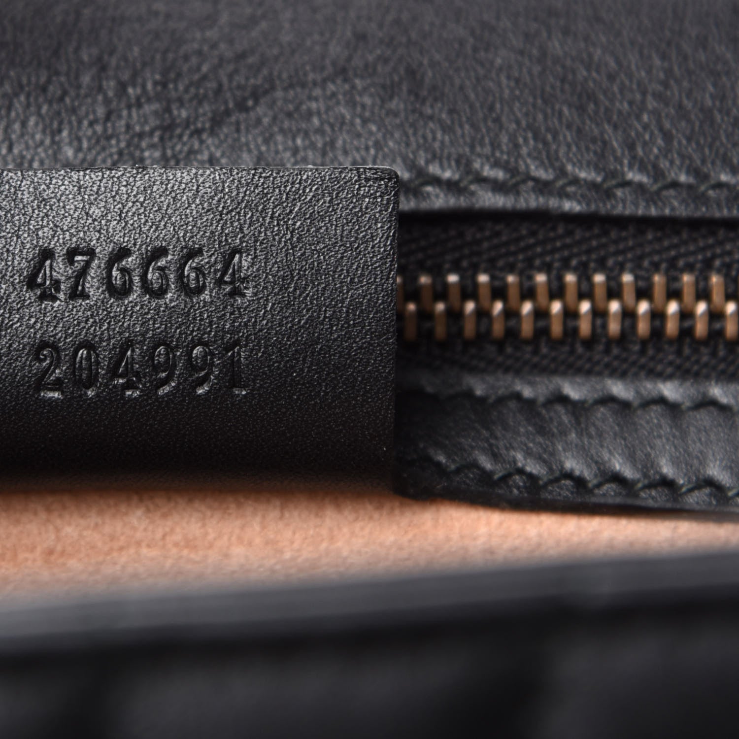 Gucci Calfskin Bamboo Trapuntata Queen Margaret Backpack Black 6 of 8