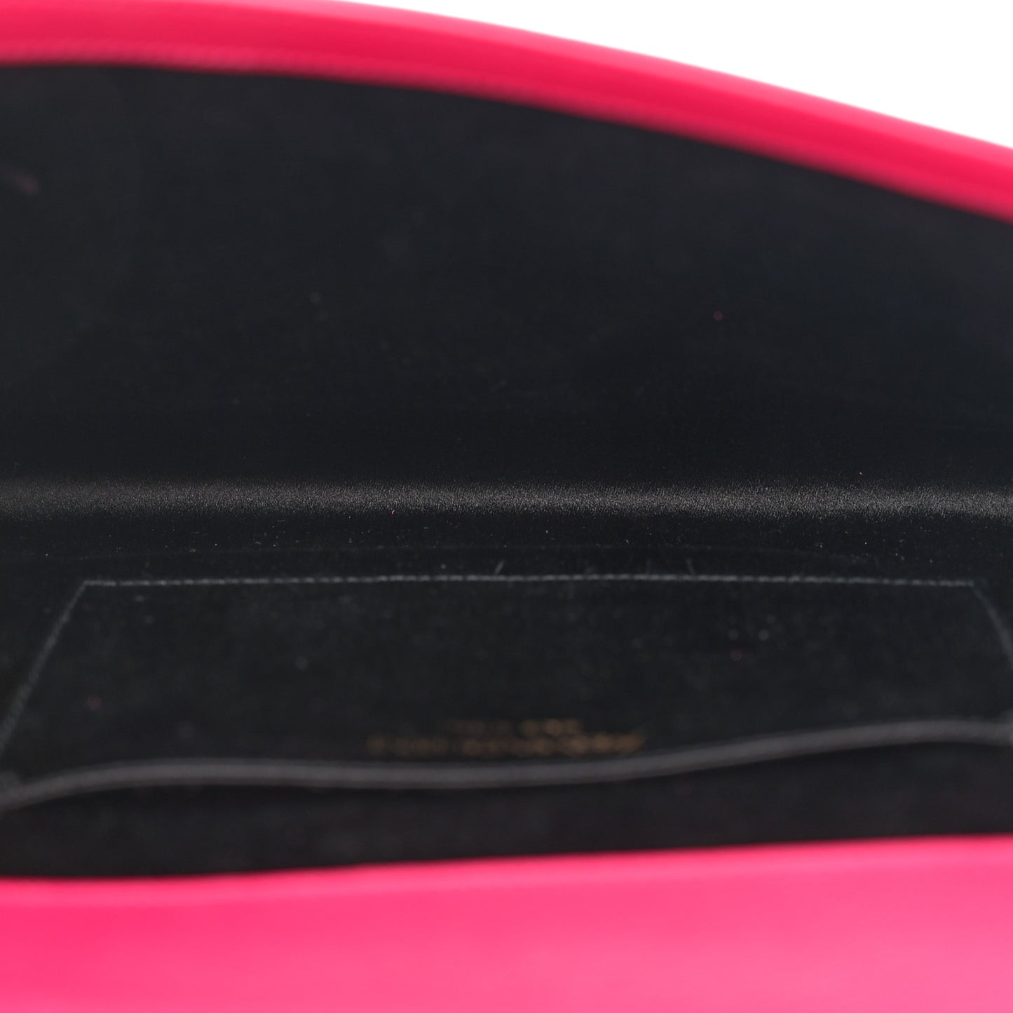 Calfskin Monogram Large Belle De Jour Clutch Lipstick Fuchsia