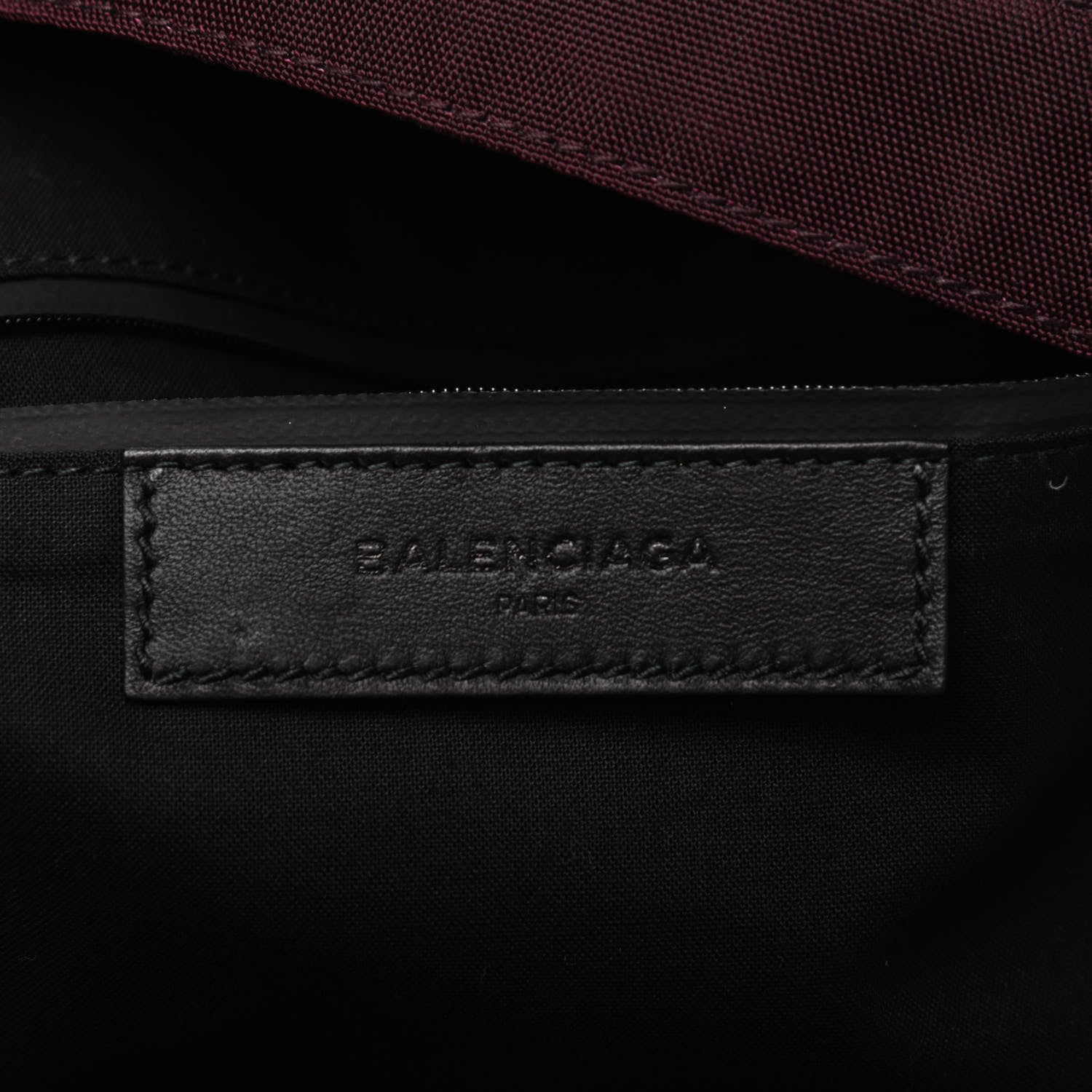 Balenciaga Nylon Canvas Explorer Backpack Bordeaux 6 of 9