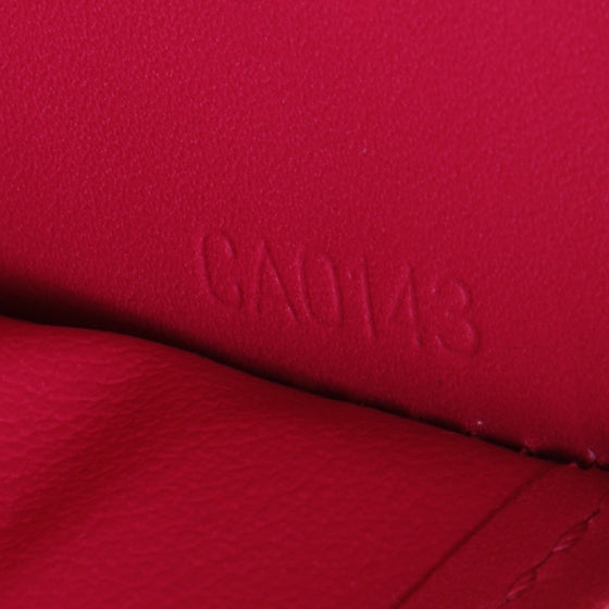 Vernis Ikat Zippy Wallet Rose Indien