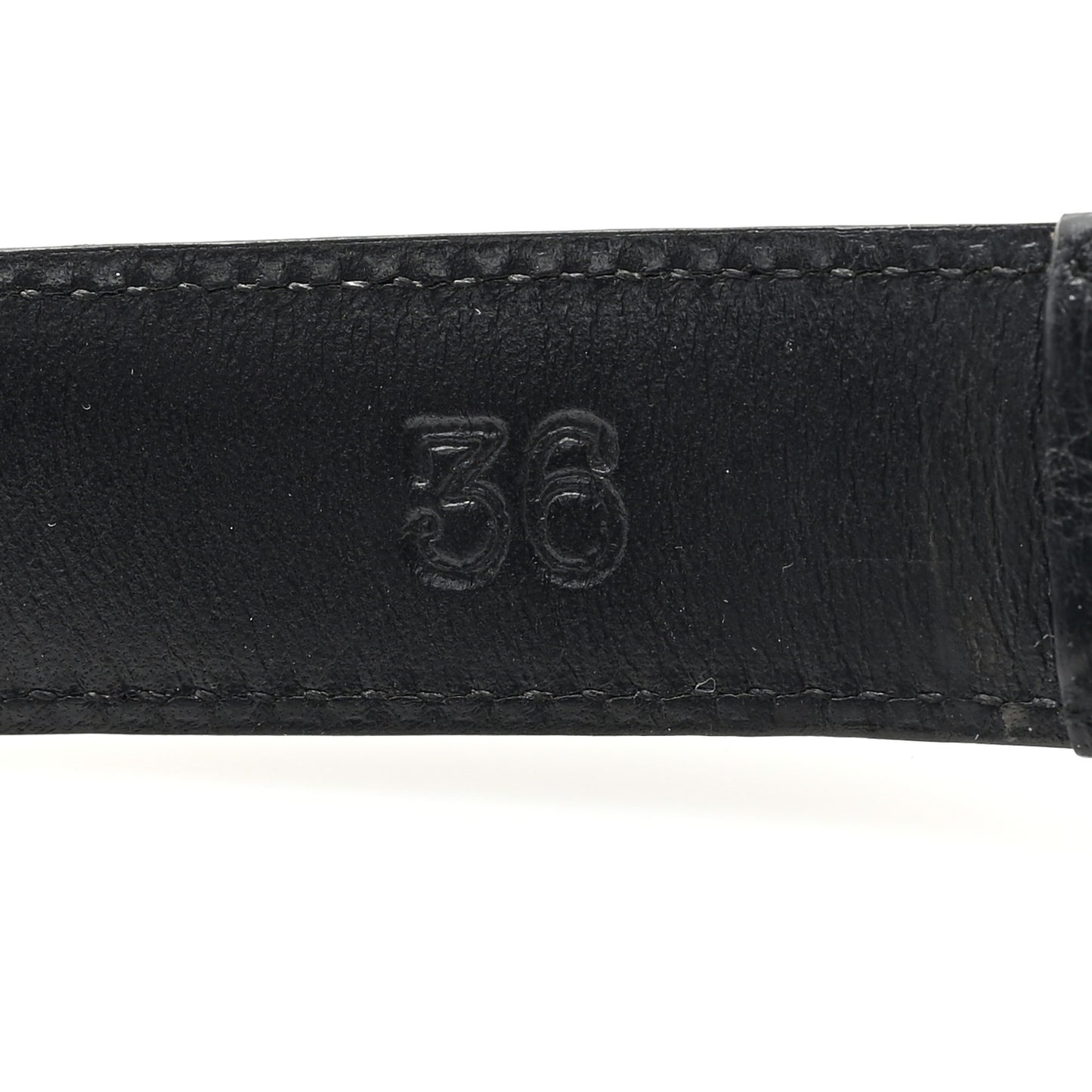 Calfskin Sterling Silver Celtic Belt 90 36 Black