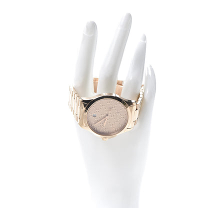 Gucci Stainless Steel 38mm G-Timeless Diamante Quartz Watch Rose 2 of 7