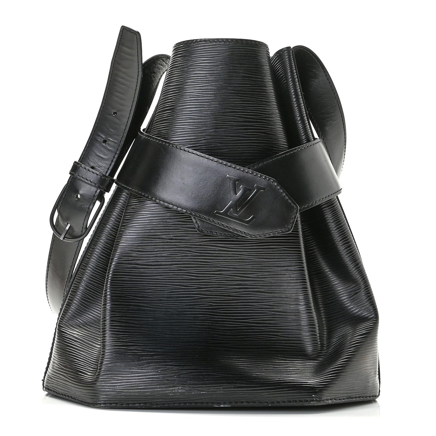 Louis Vuitton Epi Sac D'Epaule Black 1 of 10