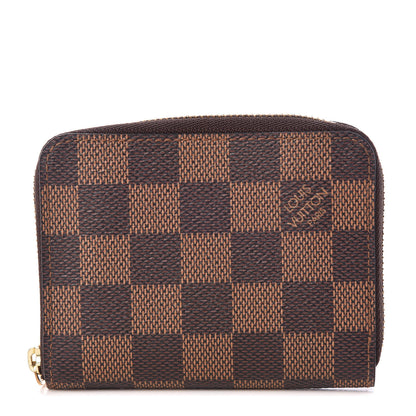 Louis Vuitton Damier Ebene Zippy Coin Purse 1 of 6