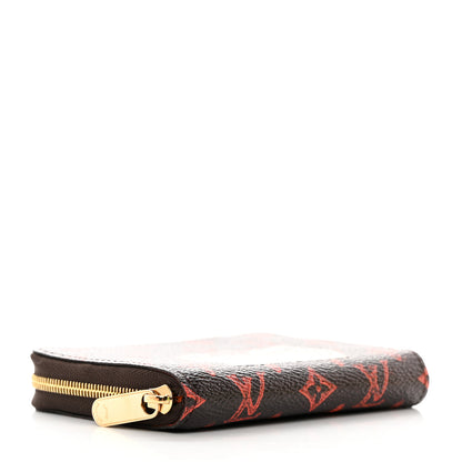 Louis Vuitton Catogram Zippy Coin Purse Marron 4 of 8