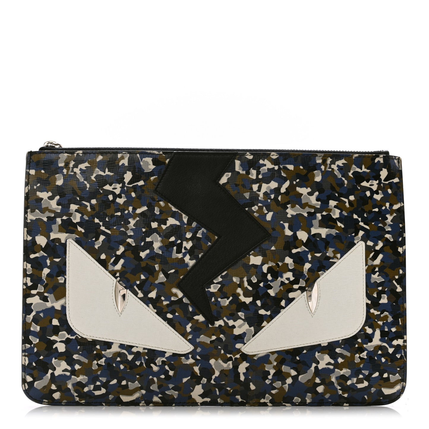 Vitello Elite Flamingo Granite Lighting Monster Eyes Pouch Military Lavagna Mulitcolor