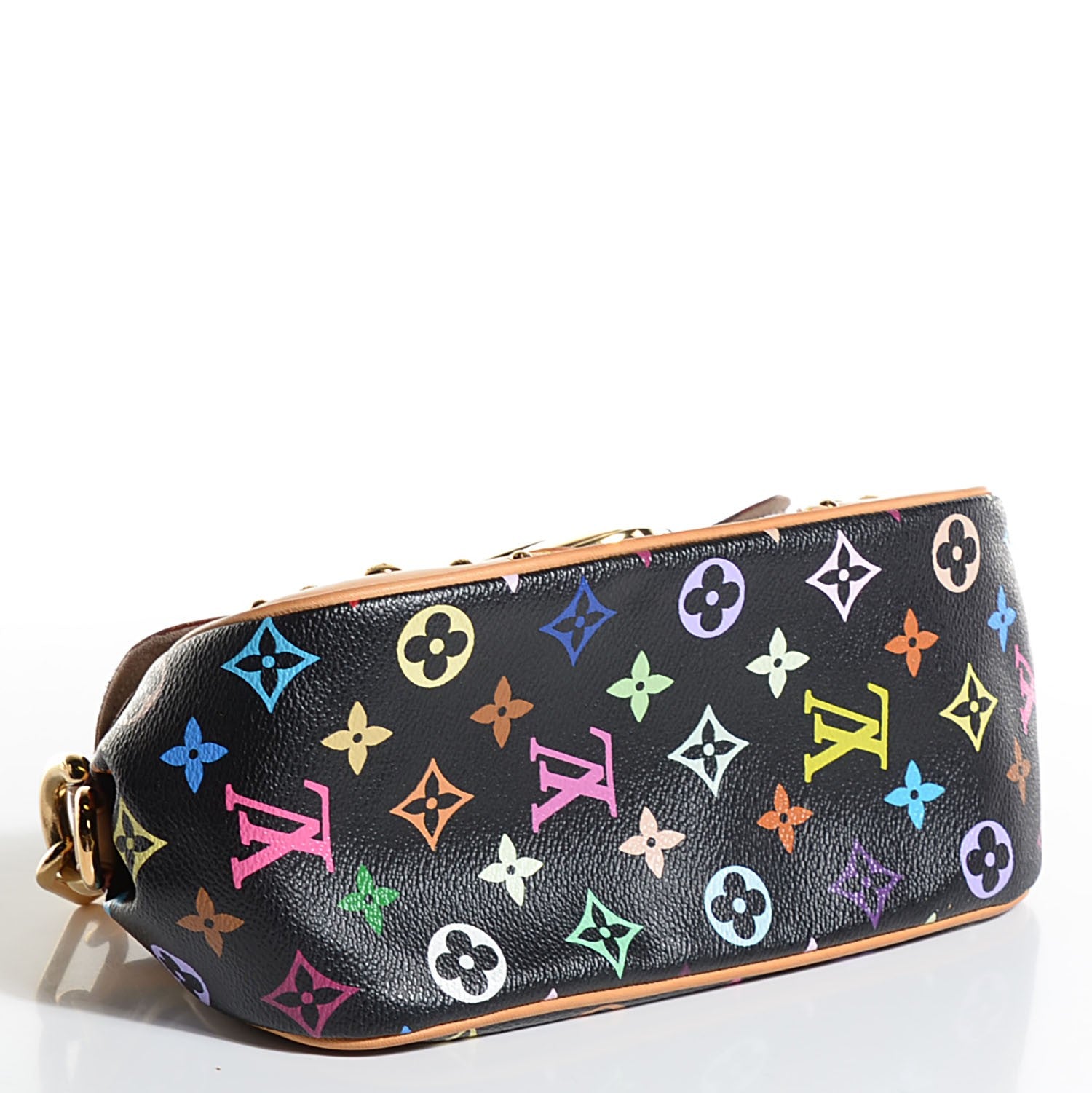 Louis Vuitton Monogram Multicolor Marilyn Black 4 of 7