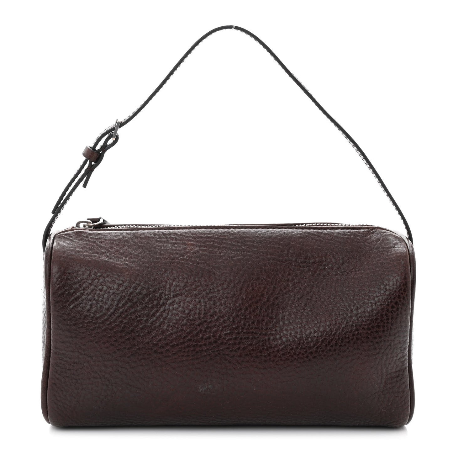Grained Calfskin 90's Bag Burnt Wood