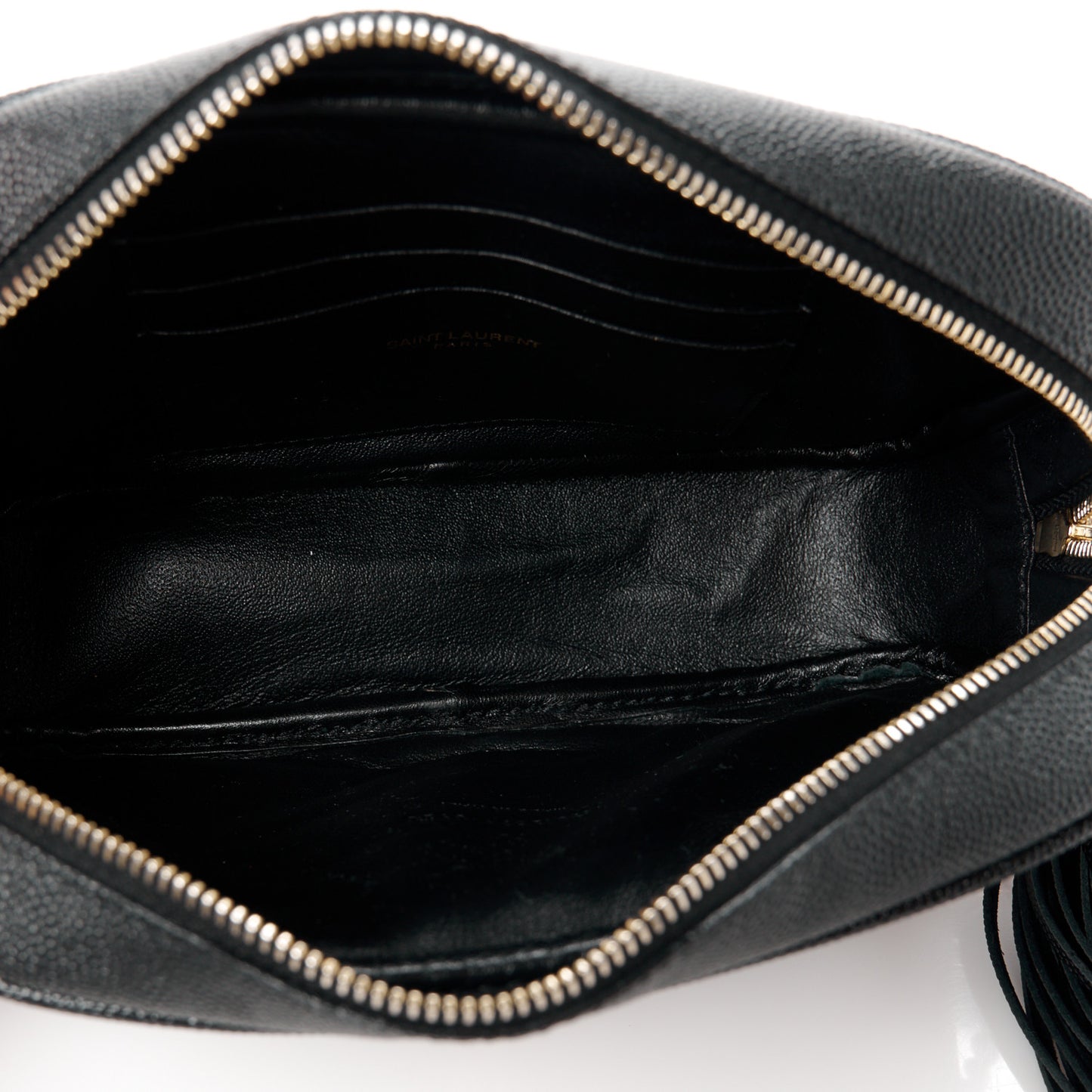 Grain De Poudre Matelasse Monogram Mini Lou Camera Bag Black