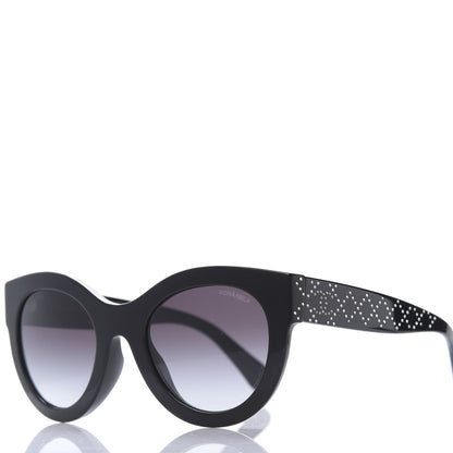 Chanel Crystal CC Sunglasses 5420-B Black 8 of 9