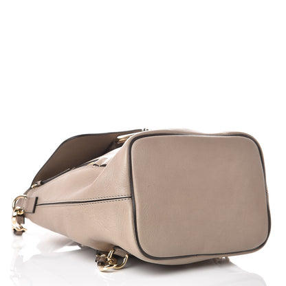 Chloe Suede Calfskin Medium Faye Backpack Motty Grey 4 of 9