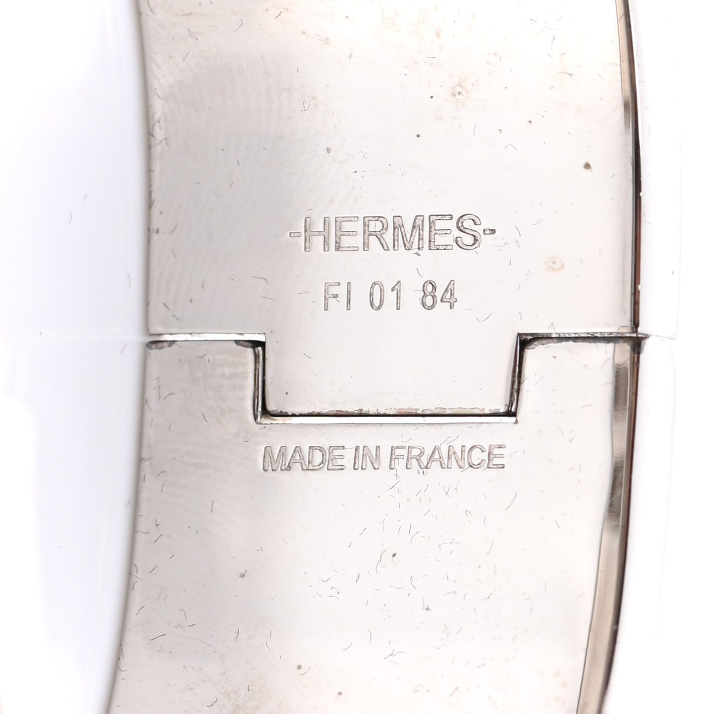 Enamel Wide Clic Clac H Bracelet PM Bleu Profond