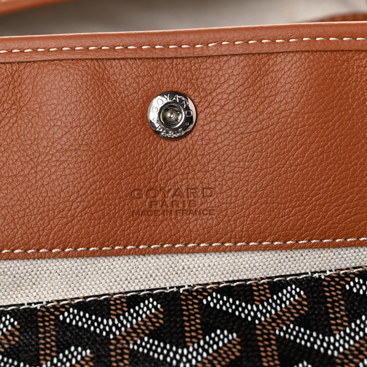 Goyard Goyardine Saint Louis GM Black Gold 7 of 11