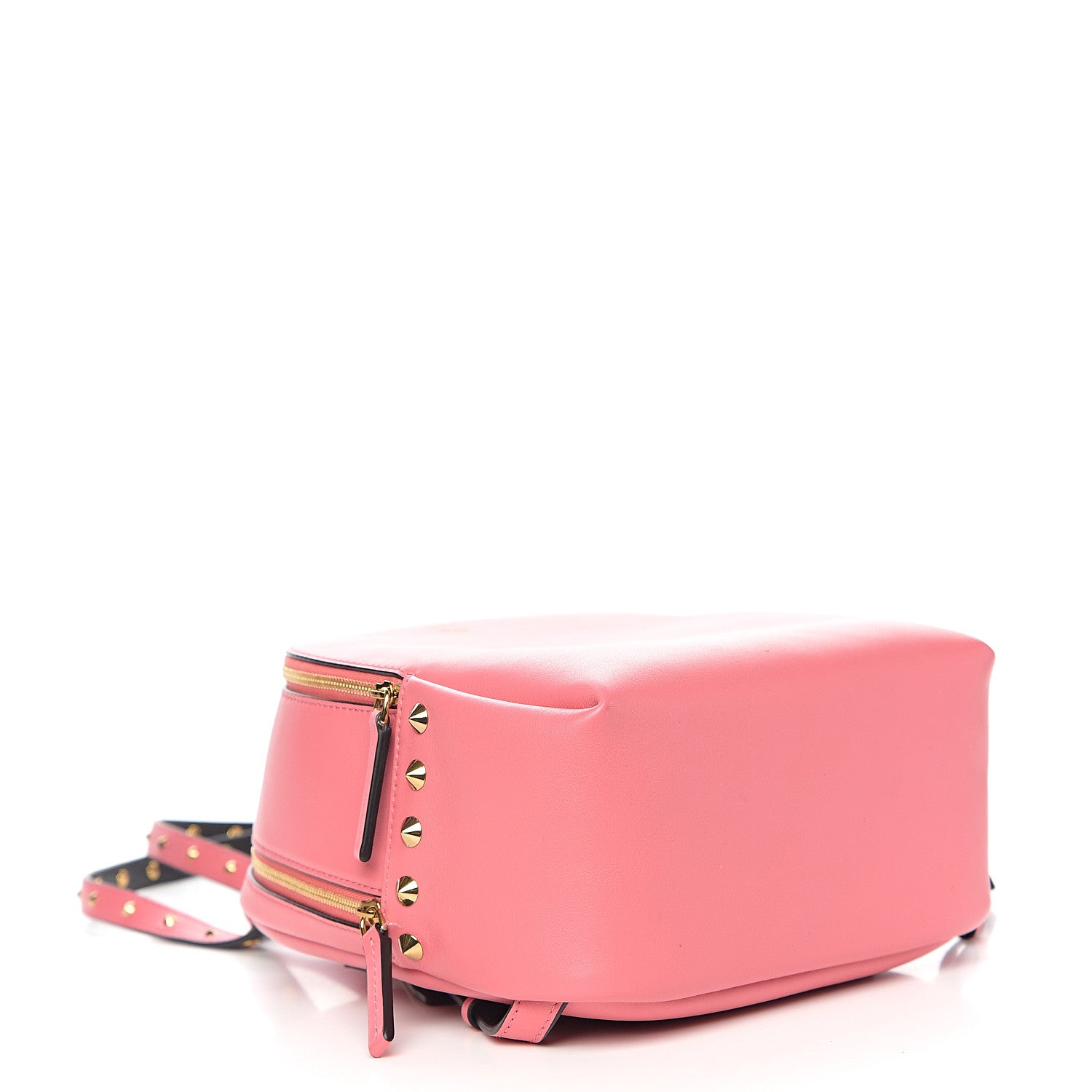 MCM Calfskin Mini Duchess Polke Studs Backpack Pink 3 of 9