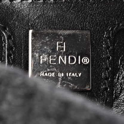 Fendi Wool Zucca Mama Baguette Grey 6 of 10