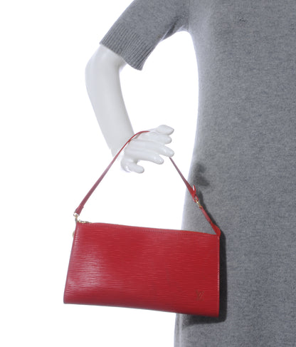 Louis Vuitton Epi Pochette Accessories 24 Rouge 2 of 7