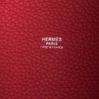 Hermes Taurillon Clemence Picotin Lock TGM Bougainvillea 6 of 10