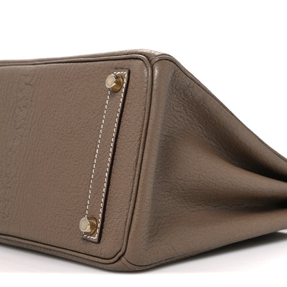 Hermes Chevre De Coromandel HAC Birkin 28 Etoupe 10 of 12