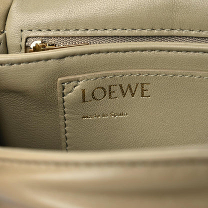 Loewe Lambskin Goya Puffer Bag Dark Green 9 of 11