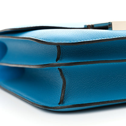 Hermes Evercolor Constance 24 Bleu Azteque 9 of 10